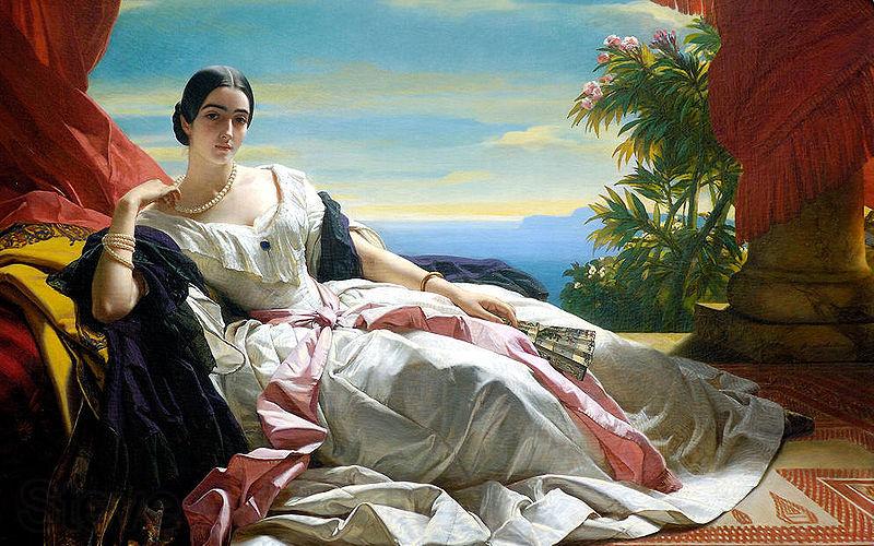 Franz Xaver Winterhalter Princess of Sayn-Wittgenstein Spain oil painting art